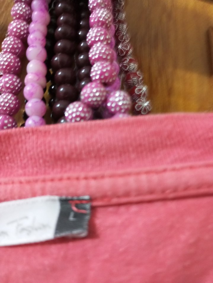 Kız Çocuk Pembe Uzun Kollu Pamuklu Tişört - Görsel 2