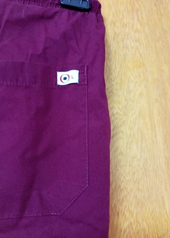 bordo hastane forması Erkek Kısa Kollu Rahat Takımdır - Görsel 2