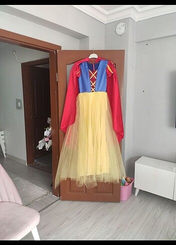 Pamuk prenses  kostümü ve pelerin  - Görsel 5