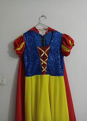 Pamuk prenses kostümü ve pelerin  - Görsel 3