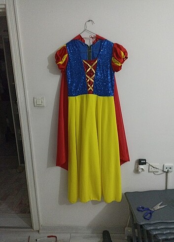 Pamuk prenses kostümü ve pelerin  - Görsel 5