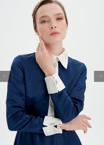 Birgül Bektaş Helen Elbise - Görsel 4