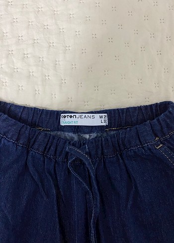 Kadın Lacivert Kot Pantolon - Görsel 4