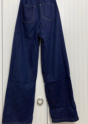 Kadın Lacivert Kot Pantolon - Görsel 3