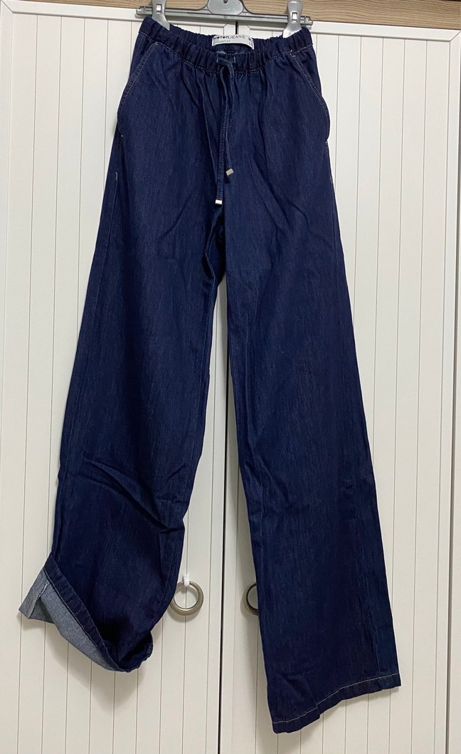 Kadın Lacivert Kot Pantolon - Görsel 2