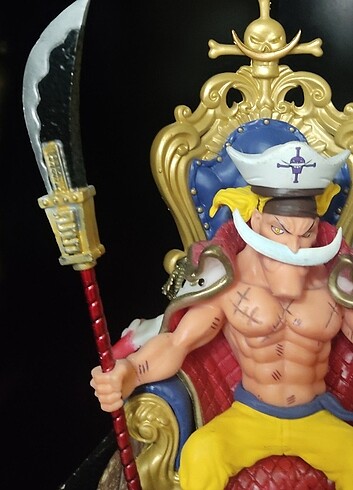  Beden One Piece Edward Newgate Anime Figür Chair Statue