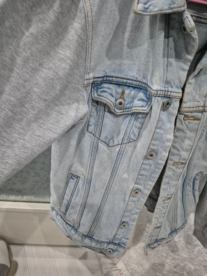 pull and bear kot ceket - Görsel 5