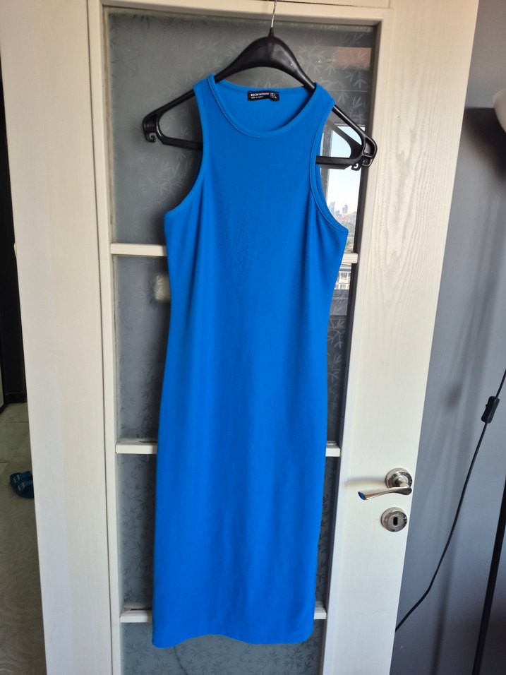 Mavi ve krem elbise 2 adet - Görsel 4