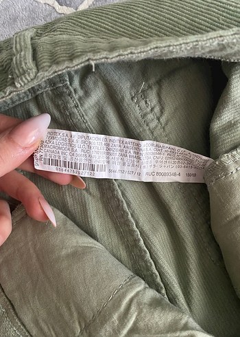 Düğmeli Regular Fit Süet Pantolon - Görsel 6