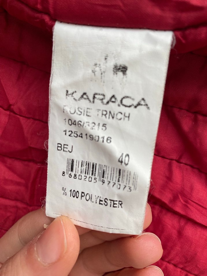 Çiçek Desenli Vintage Midi Kadın Ceket - Görsel 3