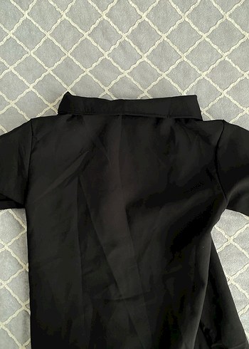 Siyah Düğmeli Regular Fit Uzun Kollu Hamile Ceketi - Görsel 4