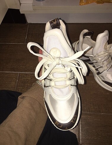 Louis Vuitton Hiç giyilmedi platform spor ayakkabı