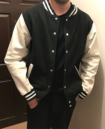 UNISEX VINTAGE KOLEJ CEKETİ