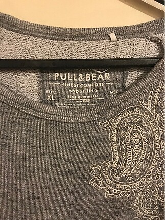 Pull and Bear pull and bear gri sweatshirt erkek