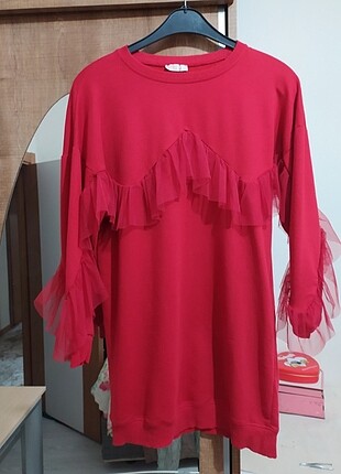 m Beden Tüllü Tunik #Tesettur#