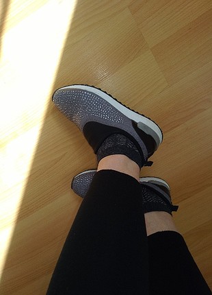 37 Beden gri Renk Inci Spor Ayakkabi