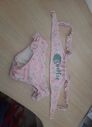 4 Yaş Beden Koton kız çocuk bikini