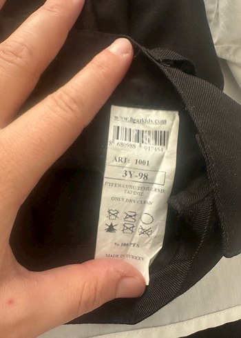 Düğmeli Siyah Notch Yaka Tuxedo Ceket - Görsel 8