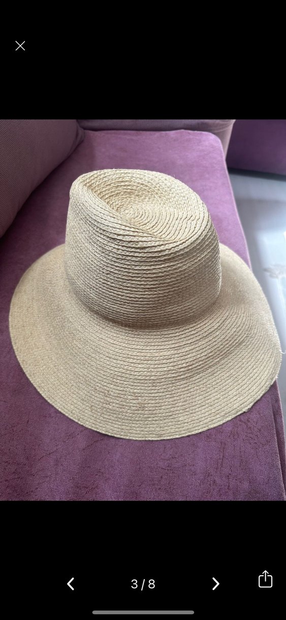 Janessa Leone Tinsley Bej Şapka - Görsel 3