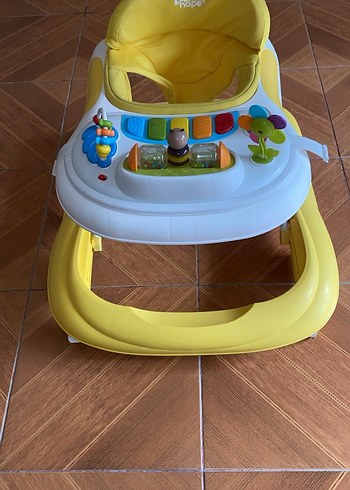 Renkli Sarı Bebek Yürüteci - Görsel 3