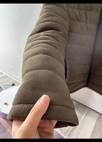 Fermuarlı Kahverengi Erkek Mont - Görsel 2