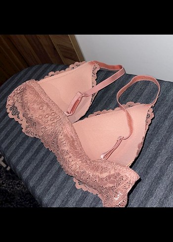 Pembe Bohem Dantel Bralet - Görsel 2