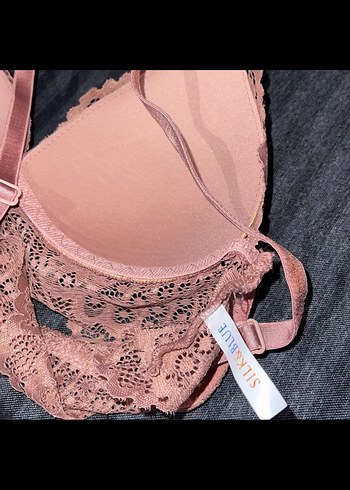 Pembe Bohem Dantel Bralet - Görsel 4