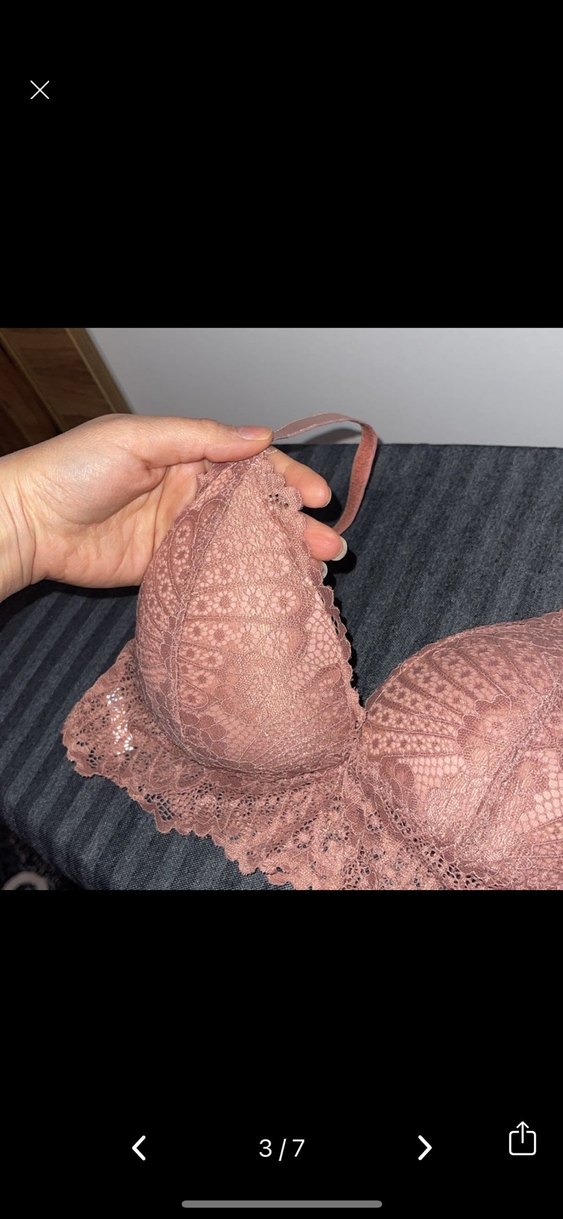 Pembe Bohem Dantel Bralet - Görsel 3