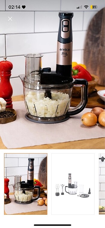 Arnica bilender seti - Ana görsel