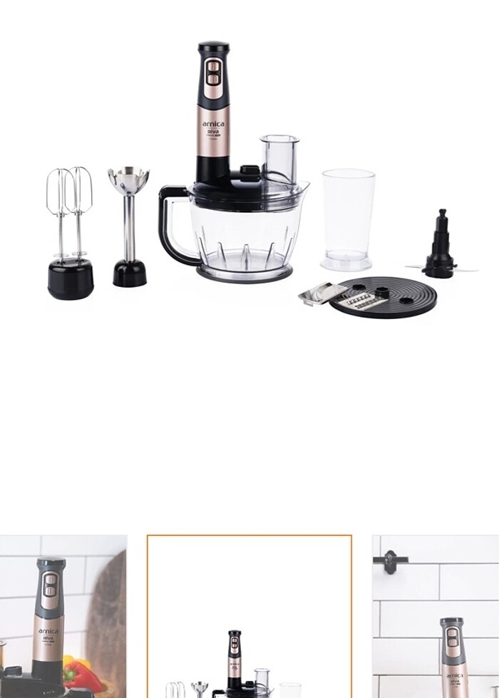 Arnica bilender seti - Görsel 2