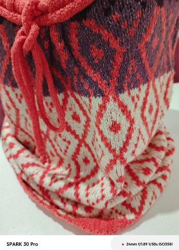 Kadın Çok Renkli Örgü Halter Yelek - Görsel 3