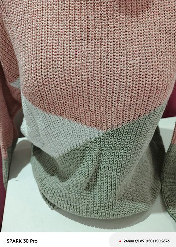 Pembe Boğazlı, Örgü Kadın Kazak - Görsel 3