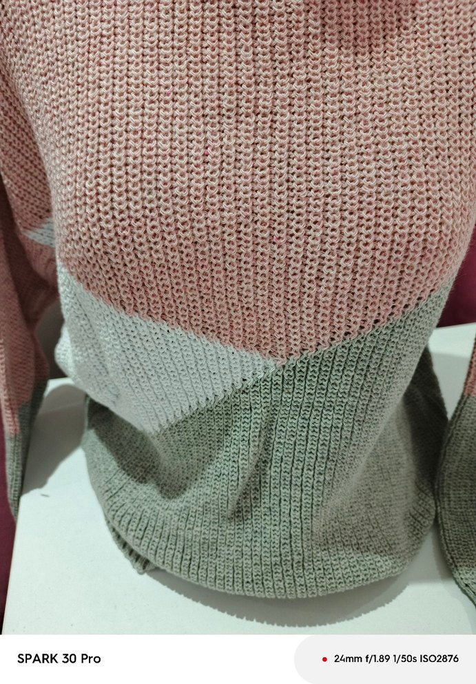 Pembe Boğazlı, Örgü Kadın Kazak - Görsel 3