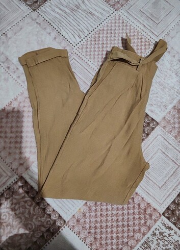 Defacto bej keten pantolon 