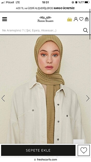 Zara Fresh scarf