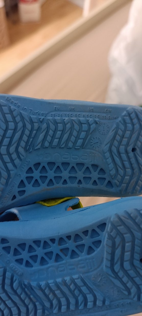 Mavi Erkek Çocuk Sandalet Velcro Bantlı - Görsel 4