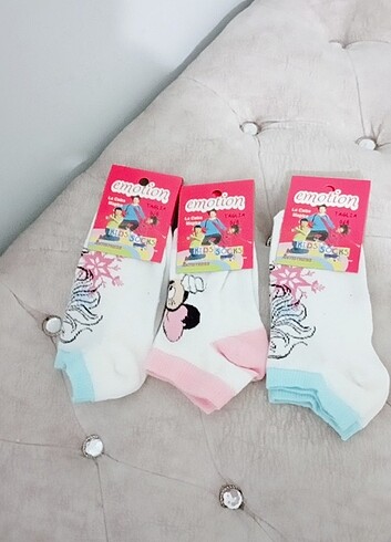 DISNEY 3 LU PATİK CORAP