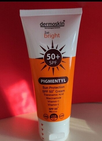 Dermoskin be bright güneş kremi