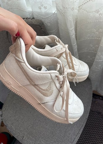 Orjinal Nike AirForce1 Low Stussy Fossil