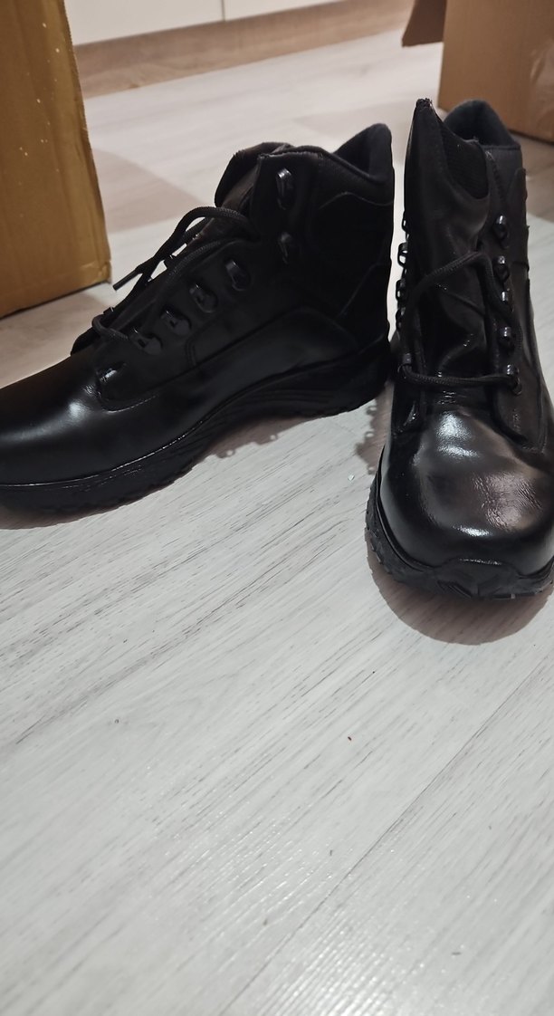 Siyah Bağcıklı Erkek bayan bot - Görsel 3