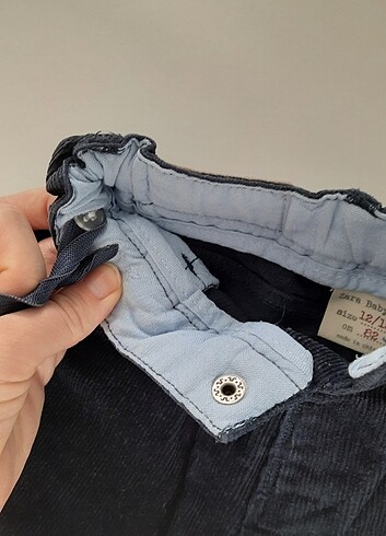 Zara kadife pantalon 12-18 ay