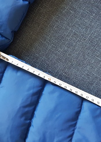 Benetton Parlak Mavi Erkek Çocuk Şişme Mont - Görsel 4