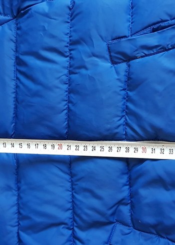 Benetton Parlak Mavi Erkek Çocuk Şişme Mont - Görsel 7