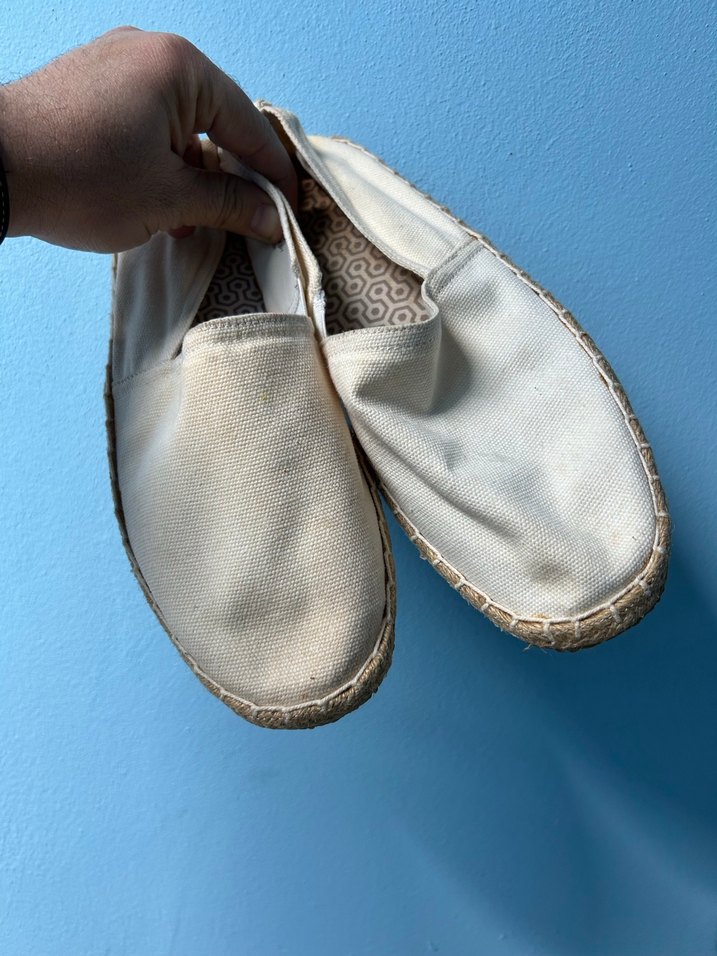 H&M 42 Numara Hasır Ayakabı - Görsel 5