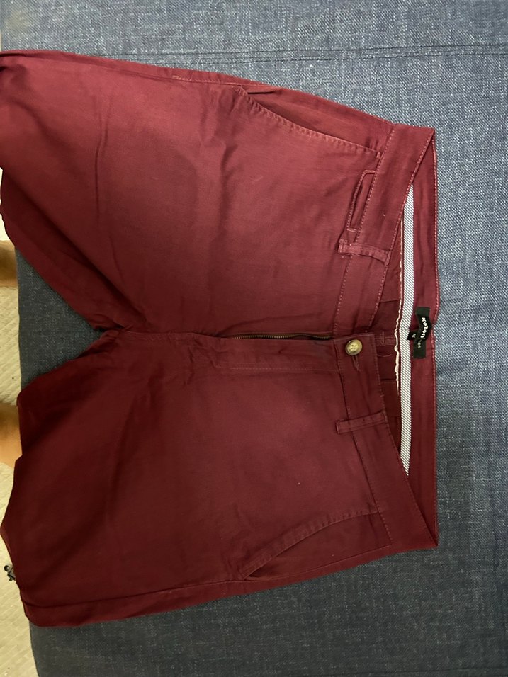 Koton Men Bordo Chino / Gabardin Pantolon - 42 Beden (Çok Temiz) - Görsel 4