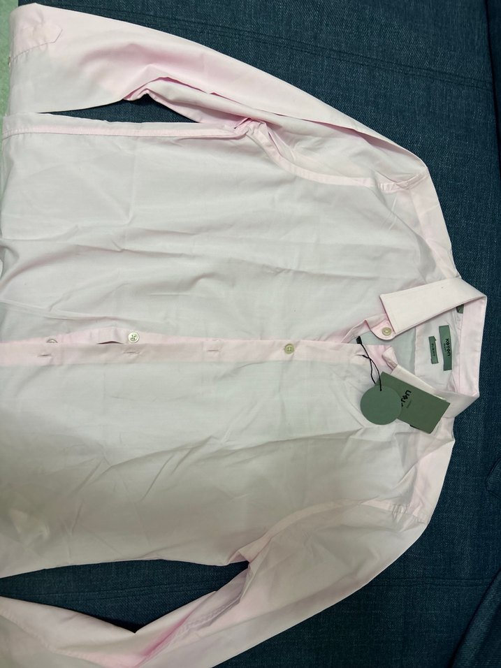 Şık Koton Smart Uçuk Pembe Gömlek - Görsel 5