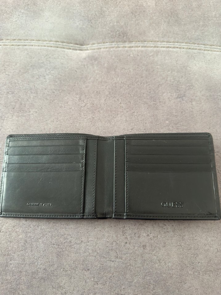 GUESS Siyah Deri erkek Cüzdan - Görsel 2