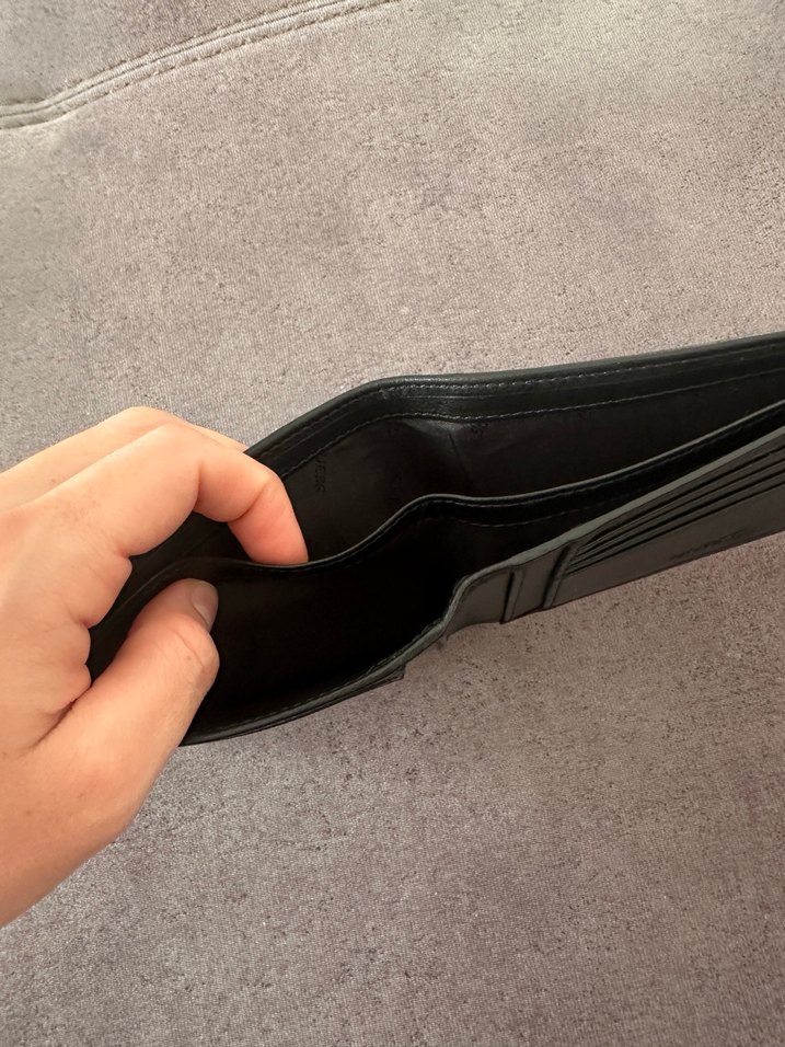 GUESS Siyah Deri erkek Cüzdan - Görsel 4