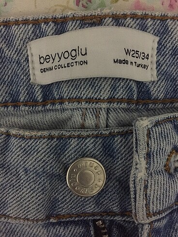 Denim&Co Boyfriend Jean yüksek bel
