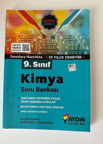 9. Sınıf Kimya Soru Bankası - Aydın Yayınları